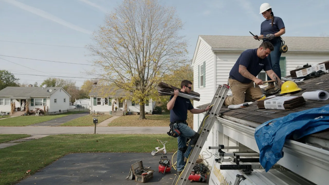 Local Roofing Contractors in Pleasant Prairie, WI near me